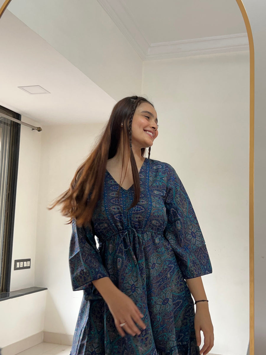 OHIO DRAWSTRING DRESS (SHORT)