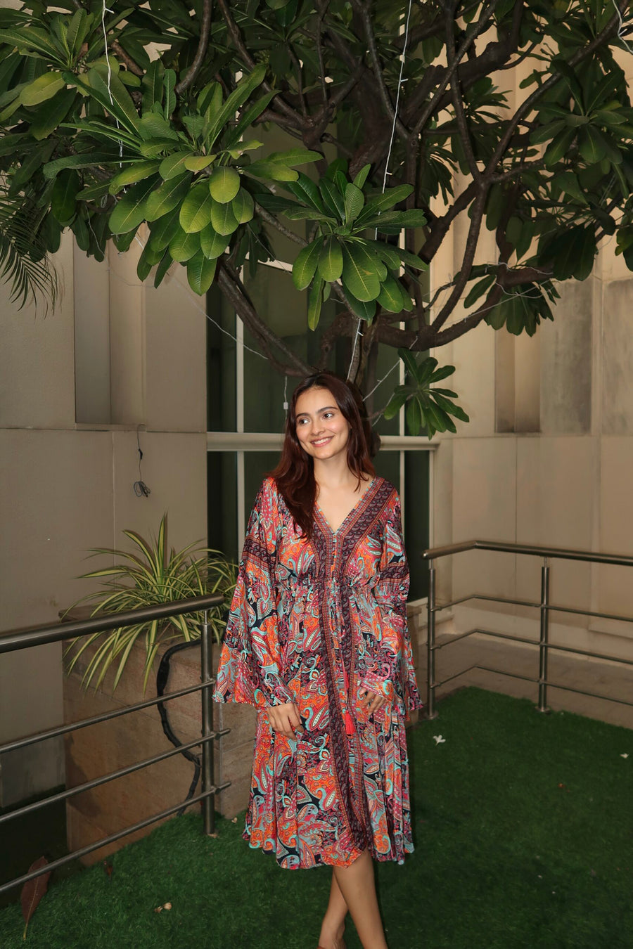 MEXICO DRAWSTRING DRESS