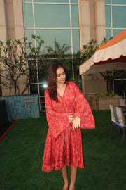 AJMER DRAWSTRING DRESS