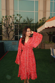 AJMER DRAWSTRING DRESS