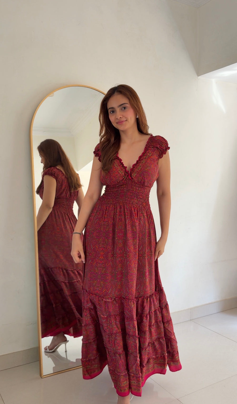 SEOUL SMOCKED DRESS