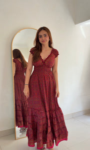 SEOUL SMOCKED DRESS