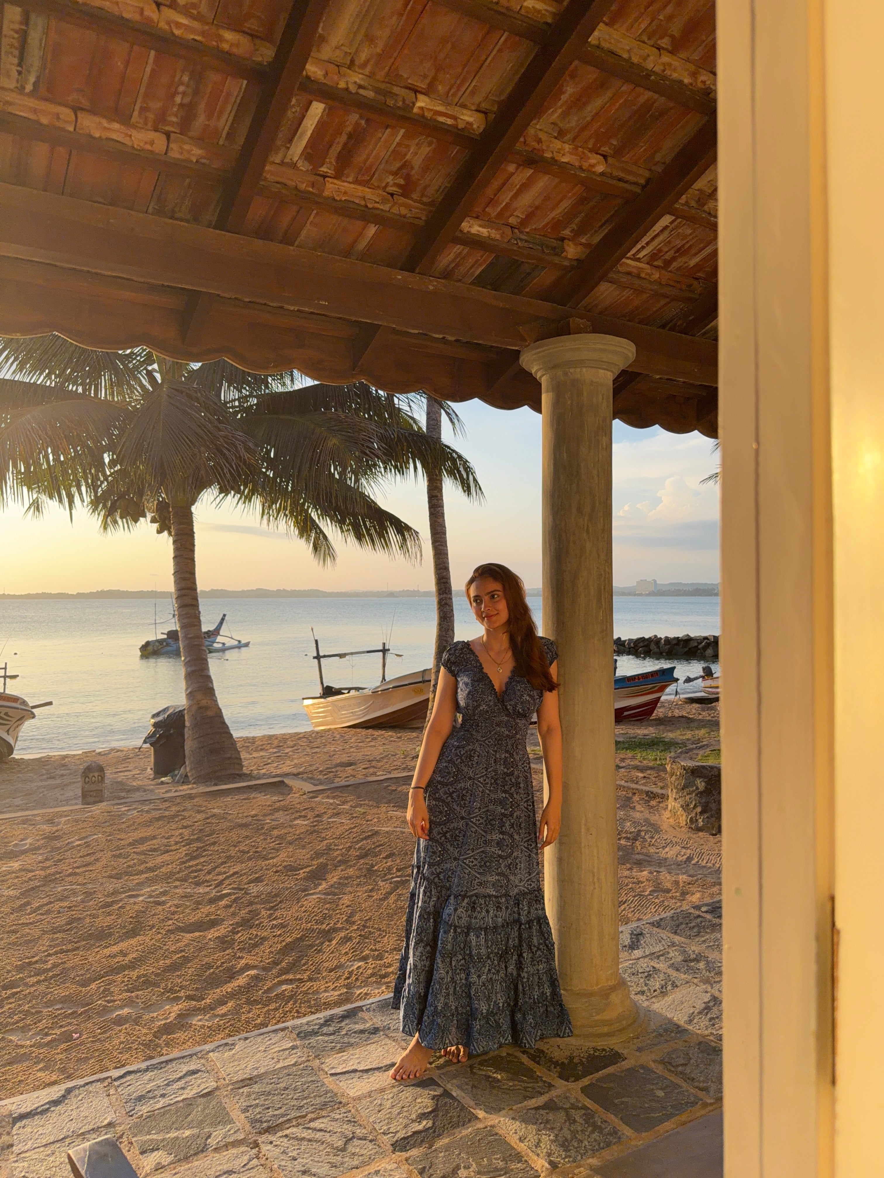 GREECE SMOCKED DRESS