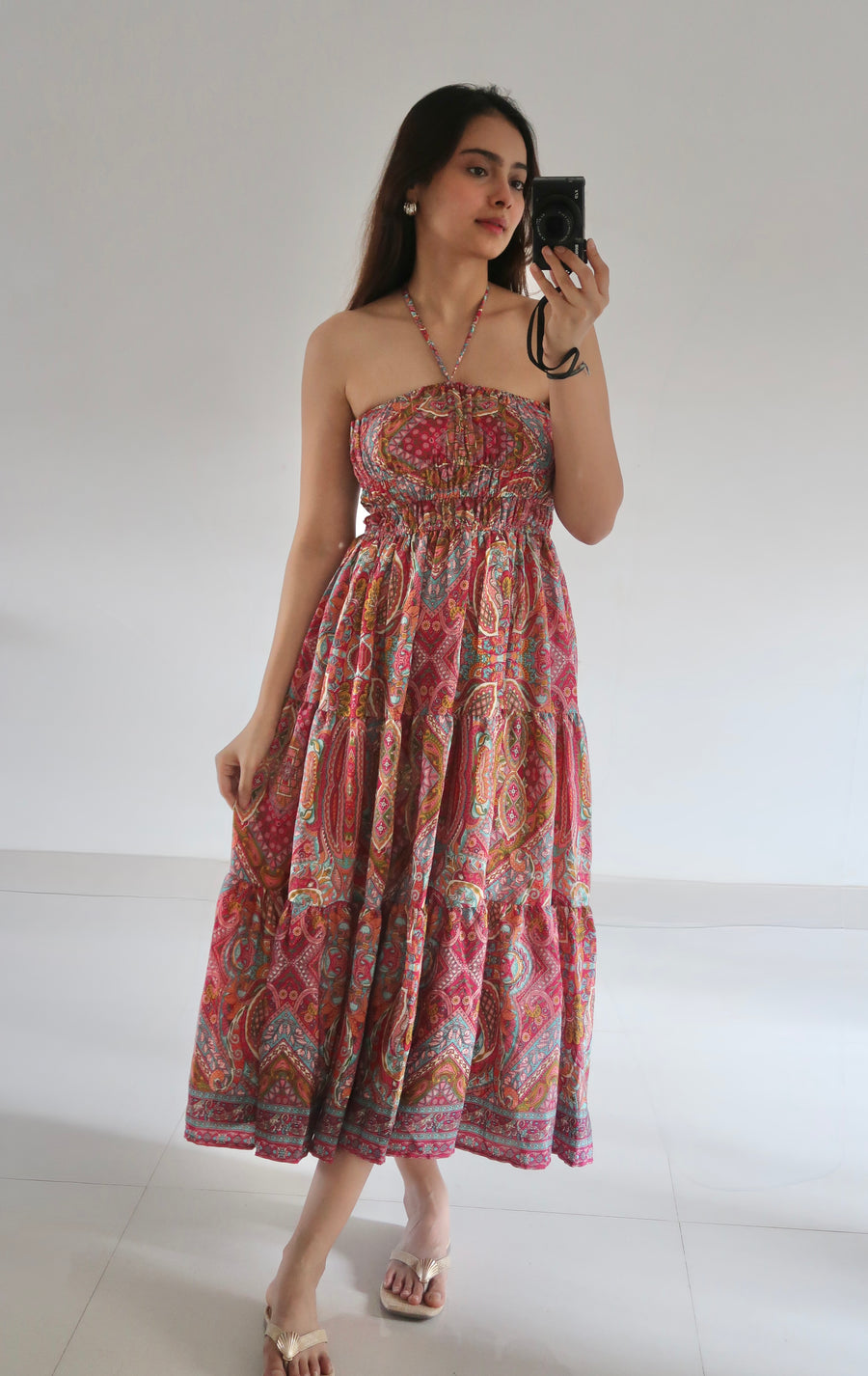 PERU MIDI DRESS