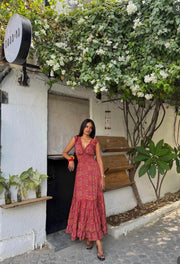AGRA SMOCKED DRESS