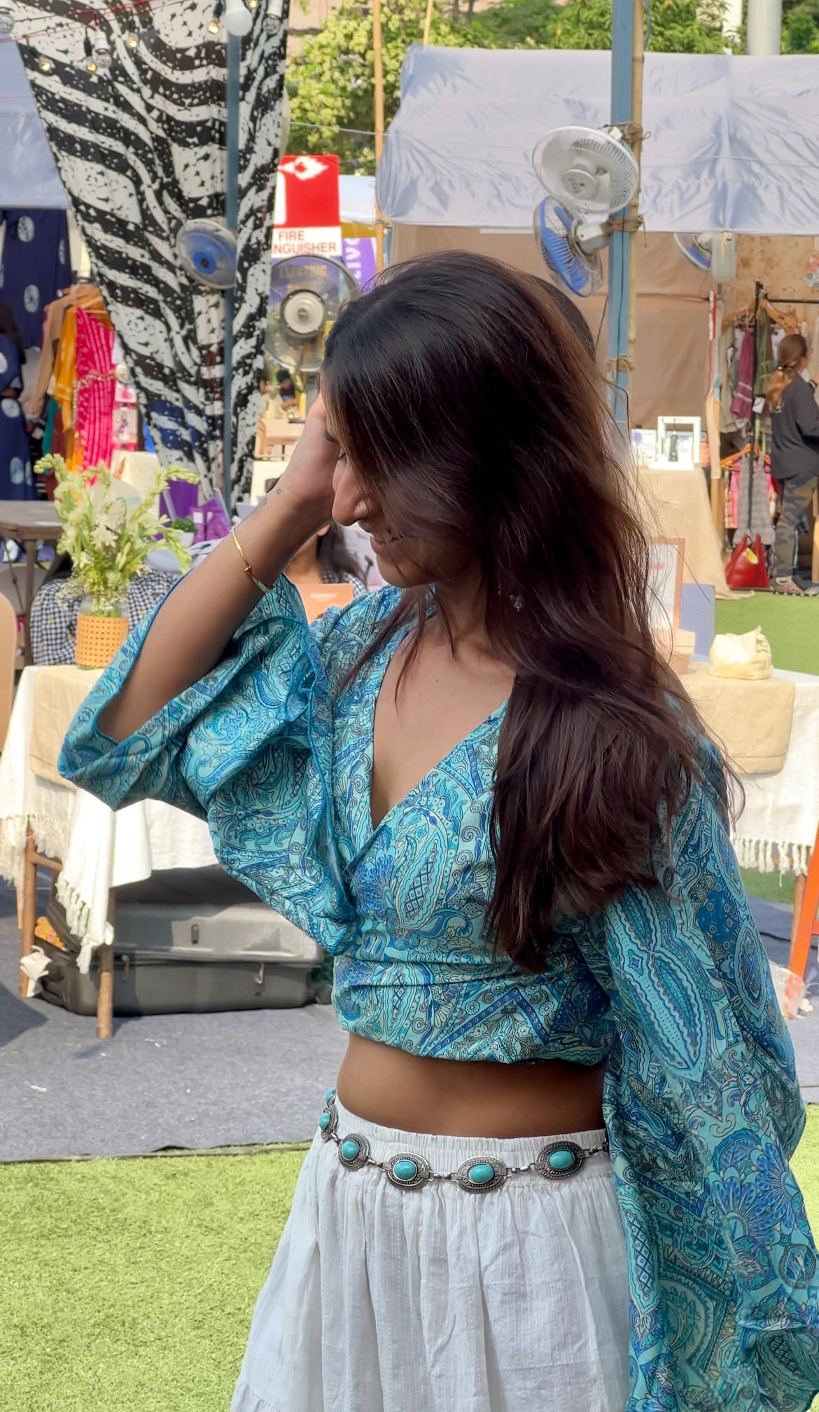 OMAN WRAP TOP